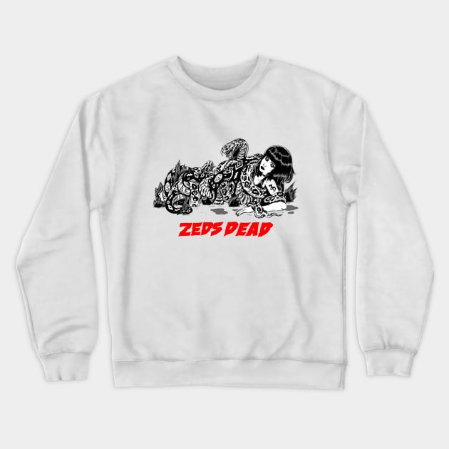 Zeds Dead Crewneck Sweatshirt by Luis Vargas